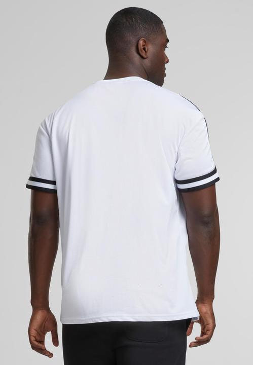 Actual product image Urban Classics Oversized Stripes Mesh Tee - 5280 (XXL)