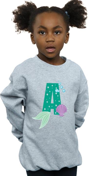 Produktbild Disney Alphabet A Is For Ariel Sweatshirt Mädchen (140, 146)