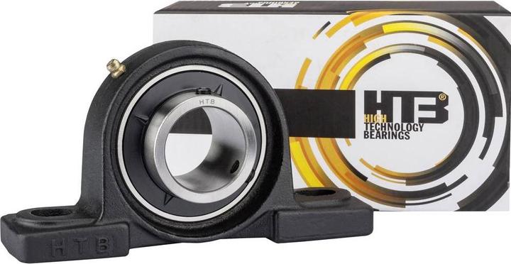 Actual product image UBC Bearing Pedestal bearing UCP, grey cast iron housing UCP 204 Bore diameter 20 mm Hole spacing 96 mm