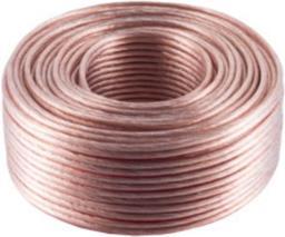 Actual product image Shiverpeaks BS06-245011 - Copper clad aluminium (CCA) - 50 m - Red - Transparent (50 m, 1 mm²)