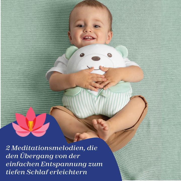 Actual product image Chicco Cuddly Meditation Teddy Bear Neutral