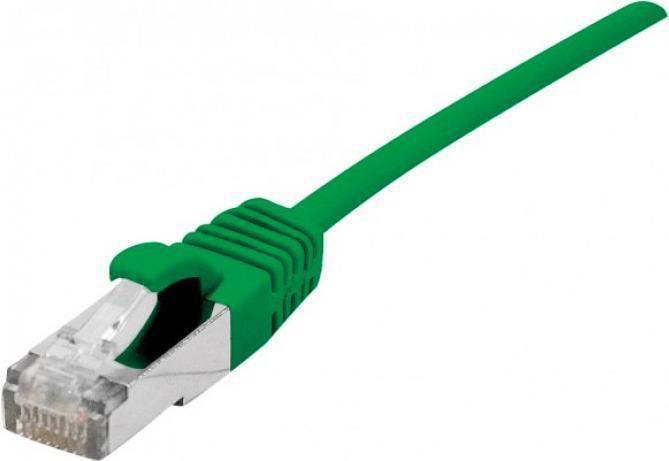Image du produit Dexlan Câble patch Cat. 6A, S/FTP (PiMF), ultra-mince, sans halogène, avec protection du nez de (S/FTP, CAT6a, 10 m)