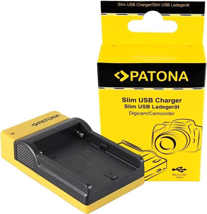 Patona Micro USB Ladegerät zu Sony NP-BX1 (Kamera Akku Ladegerät)