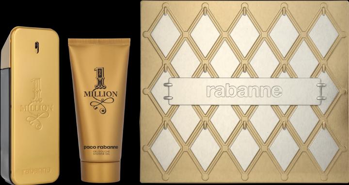 Productafbeelding Paco Rabanne Rabbane 1 Million Eau De Toilette 100ml & Shower Gel 100ml