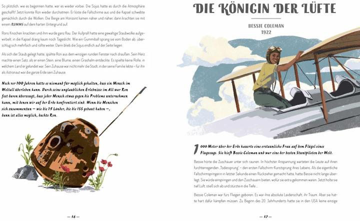 Produktbild Gute Nacht, Abenteurer! 30 wahre Geschichten von mutigen Forscherinnen und Entdeckern (Deutsch, Qu Lan, Ness Knight, 2021)