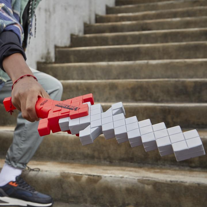 Actual product image Nerf Minecraft Heartstealer Sword