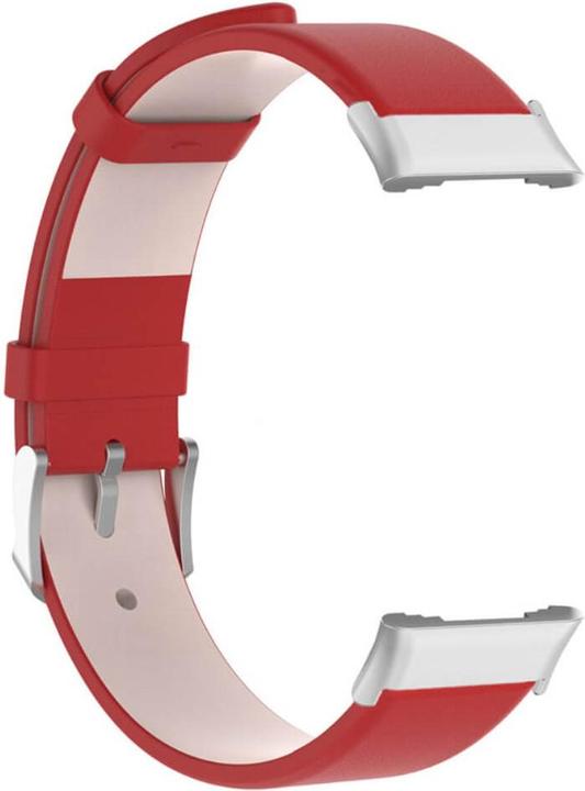 Produktbild Cover-Discount OPPO Watch Free - Lederarmband rot (Kunstleder)