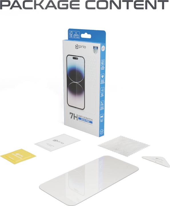 Image du produit prio Verre de protection d'écran (1 pièce(s), Apple iPhone 15 Plus, Apple iPhone 15 Pro Max)