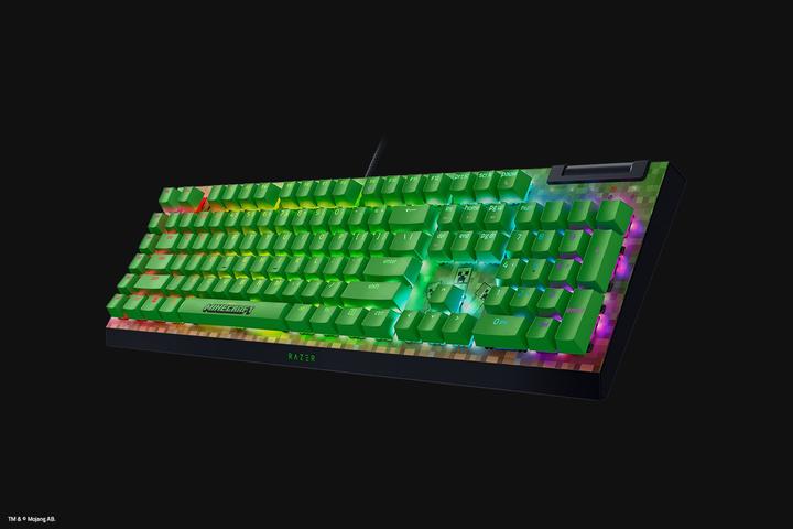 Produktbild Razer Blackwidow V4 X Minecraft Edition (US, Kabelgebunden)