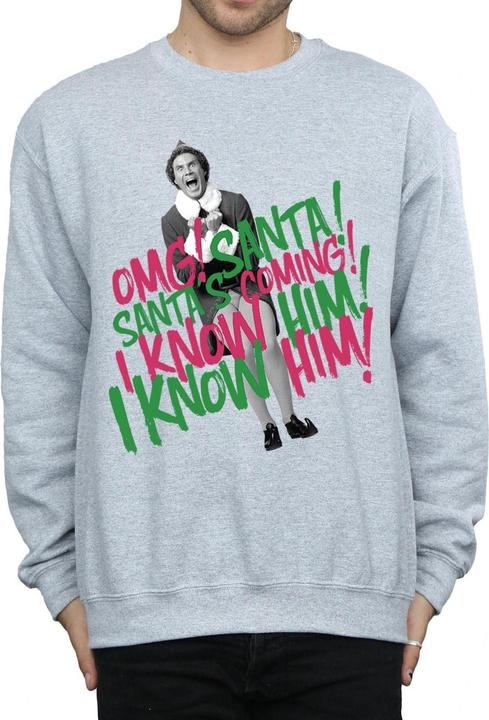 Produktbild Elf Santa's Coming Sweatshirt (S)