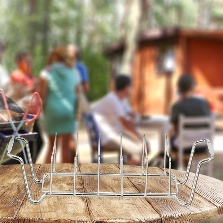 Produktbild Relaxdays Rippchenhalter