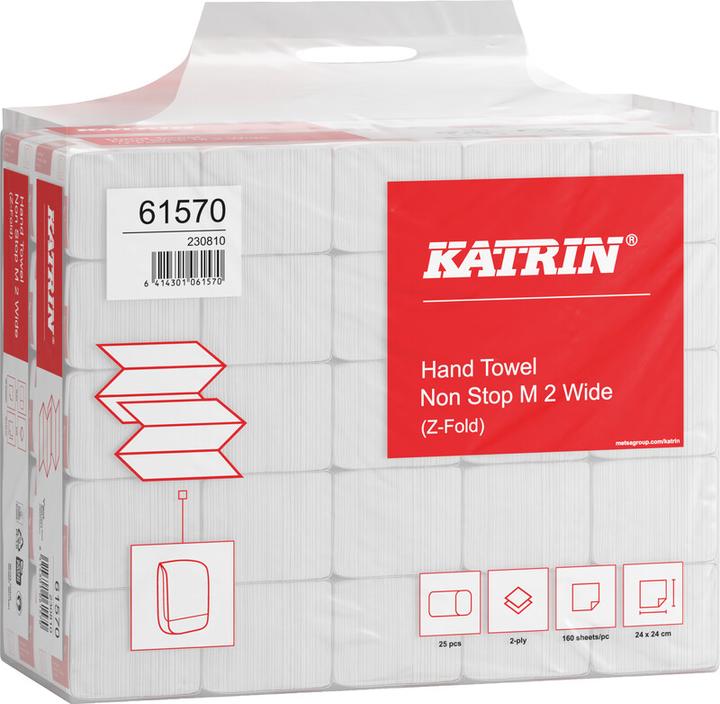 Actual product image Katrin Z-Fold towels (25 x)