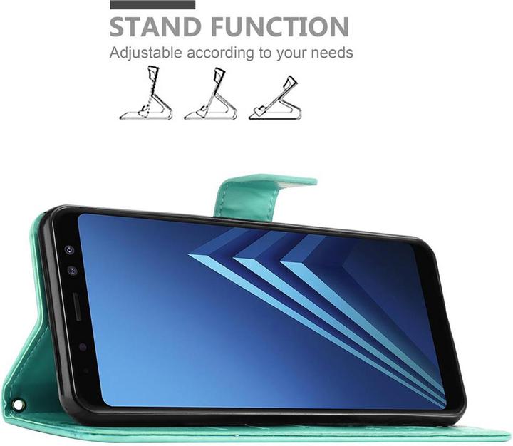 Immagine prodotto Cadorabo Copertina del libro di fiori (Samsung Galaxy A8 (2018))