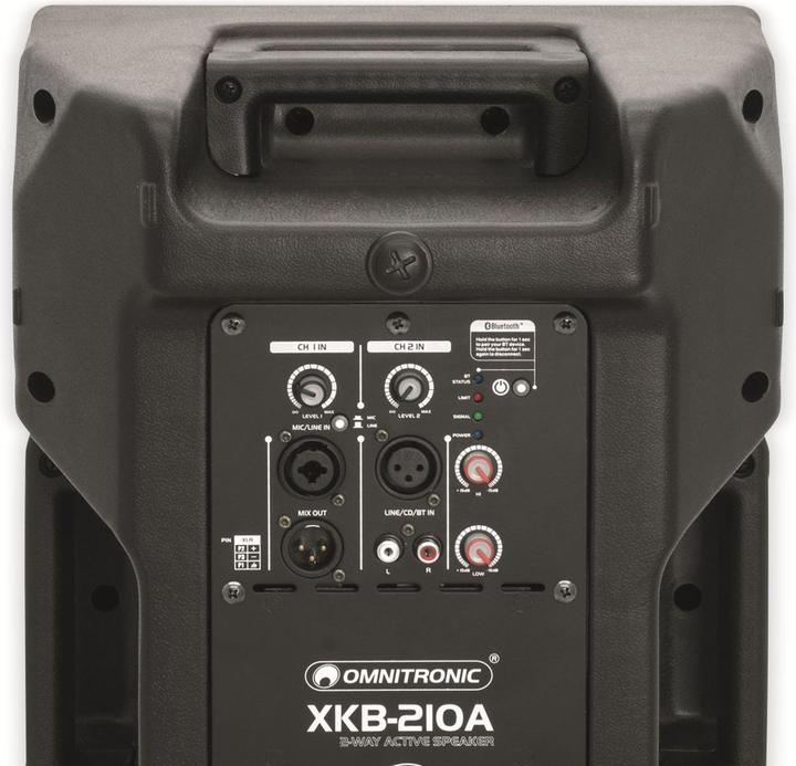 Produktbild Omnitronic XKB-210A (Aktiv, 1x 250 W)