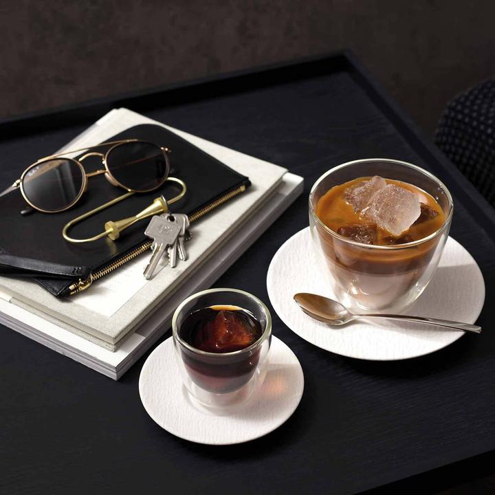 Produktbild Villeroy & Boch Café au lait Untertasse Manufacture Rock blanc (0 ml, 1 x)