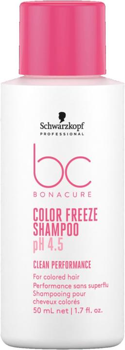 Actual product image Schwarzkopf Professional BC Bonacure Color Freeze Shampoo (50 ml, Liquid shampoo)