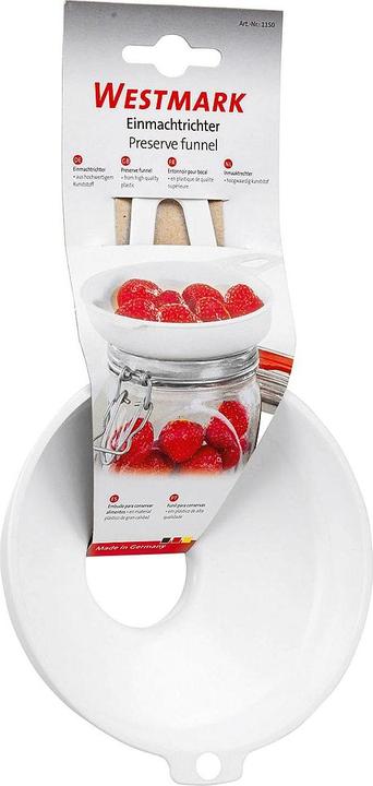 Produktbild Westmark Einmachtrichter, O: Ø12.5, U: Ø3.7 cm, 20x13x5 cm