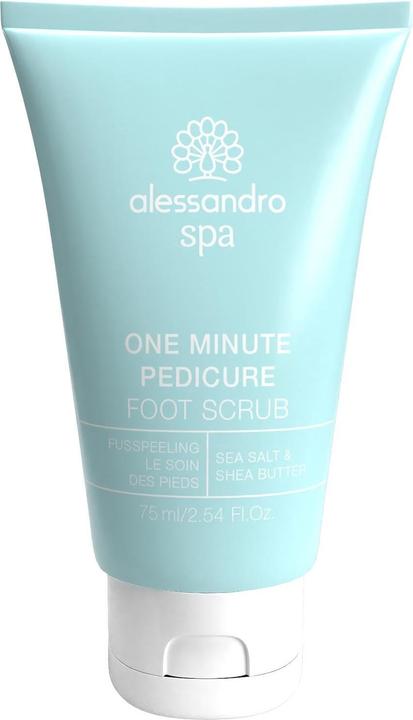 Alessandro Spa - Foot One Minute Pedicure Foot Scrub (Fusscrème & Fussgel, 75 ml)