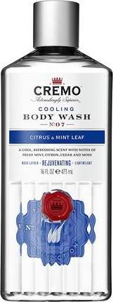 Produktbild Cremo Cooling Body Wash for Men Rejuvenating Citrus and Mint Leaf Shower Gel 473ml (473 ml)