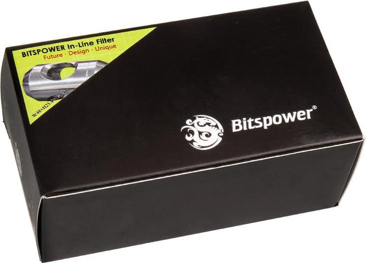Produktbild Bitspower In-Line Filter - shiny silver