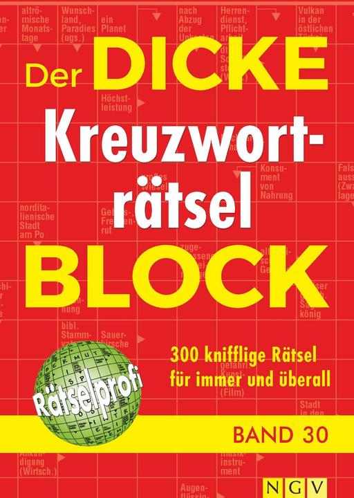 Actual product image Der dicke Kreuzworträtsel-Block Band 30 (German, 2019)