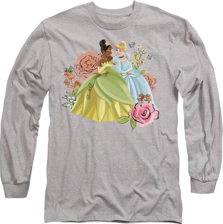 Immagine prodotto Disney Princess In The Garden Maglietta Tiana e Cenerentola Adulto Unisex (XXL)