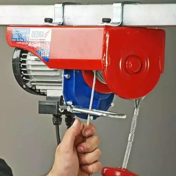 Actual product image Dedra 1000 W electric winch (DED7913)