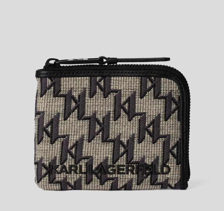 Actual product image Karl Lagerfeld W's K/Monogram Jkrd Zip Wallet