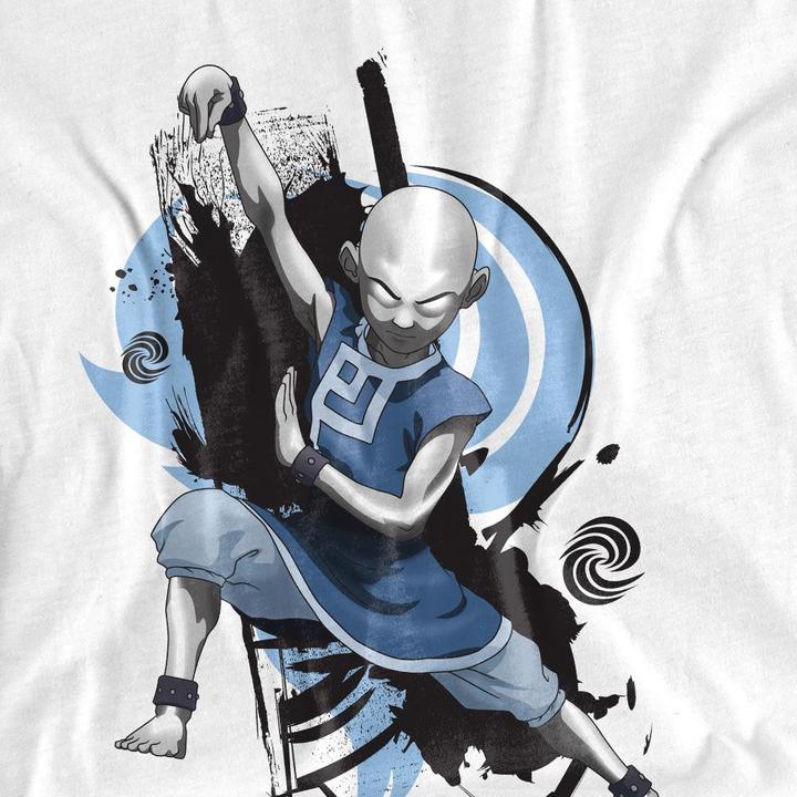 Immagine prodotto Avatar: The Last Airbender Energybending Maglietta Aang Uomo (4XL)