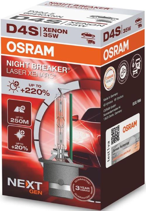Produktbild Osram Xenarc Night Breaker Laser (Next Gen) D4s (D4S)
