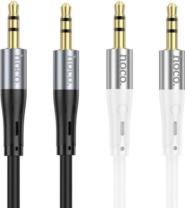 Immagine prodotto Hoco 3.5mm to 3.5mm Audio Kabel UPA22, 1m, Schwarz (1 m)