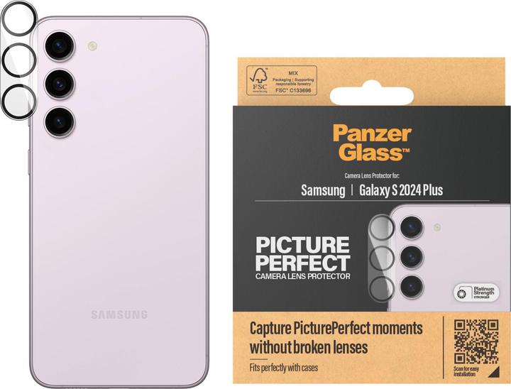 Actual product image PanzerGlass PicturePerfect Camera-Objektivabdeckung (1 Piece, Samsung Galaxy S21)