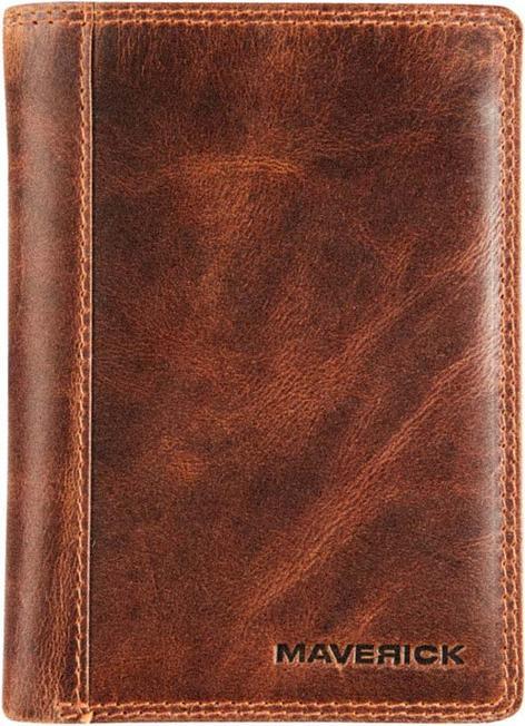 Maverick The Original Portemonnaie Leder, braun