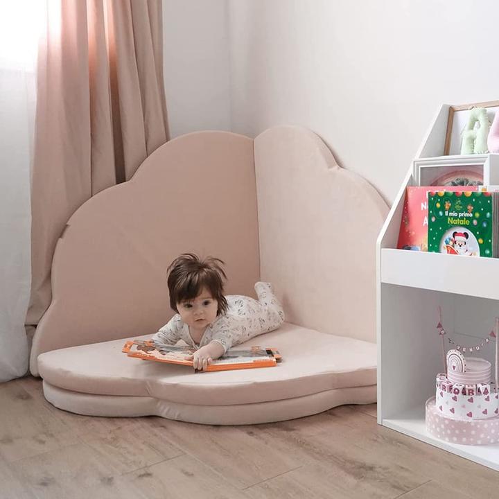 Immagine prodotto Activity Board Tappeto da gioco pieghevole, Tappeto da gioco per bambini, Tappeto di velluto per bambini, Tappeto (160 x 160 cm)