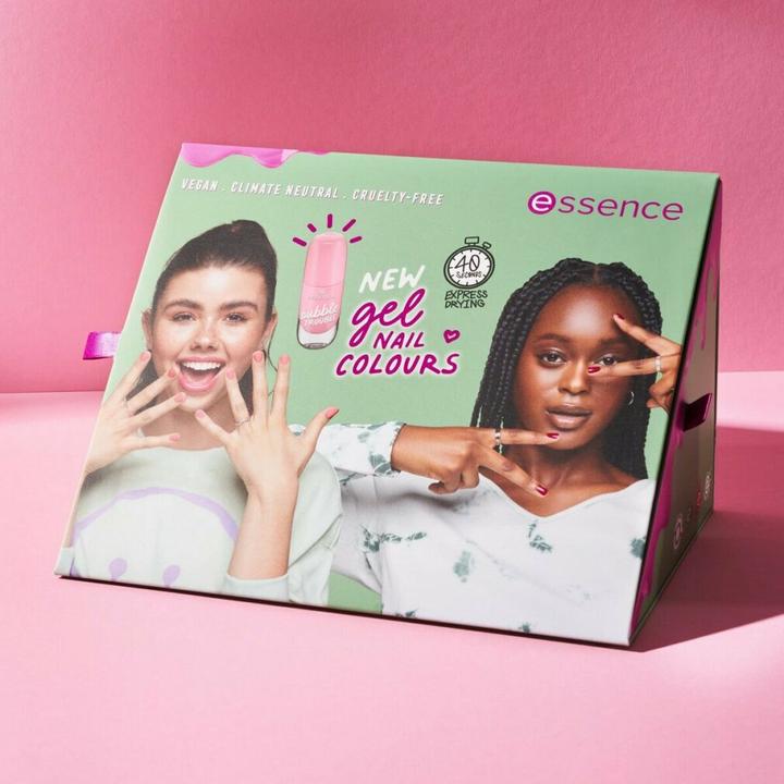Produktbild essence gel nail colour (32 BUT FIRST toffee, Gel-Effekt Nagellack)