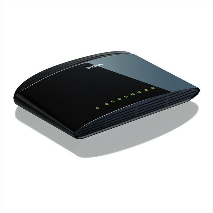 Produktbild D-Link DES 1008D - Switch - unmanaged - 8 x 10/100 (8 Ports)
