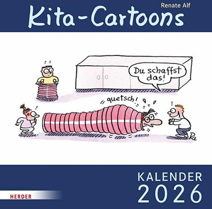 Kita-Cartoons 2026 (Hardcover, German)