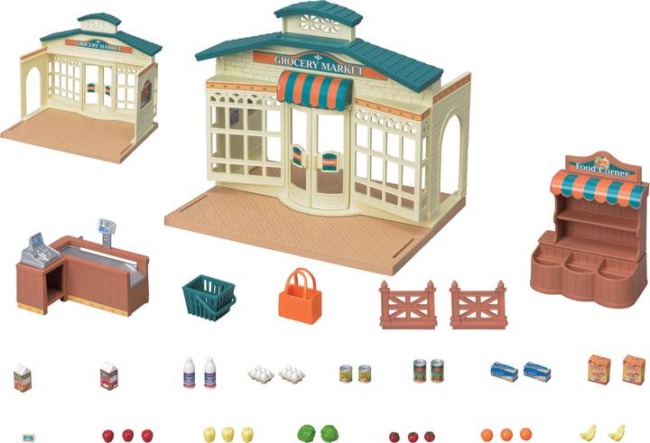 Image du produit Sylvanian Families Marché d'alimentation