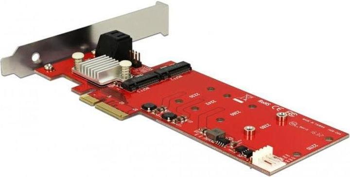 Actual product image Delock PCI Express x4 RAID controller