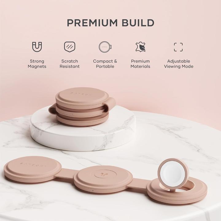 Actual product image Satechi OntheGo 3-in-1 Wireless Charger mit Qi2 (15 W)