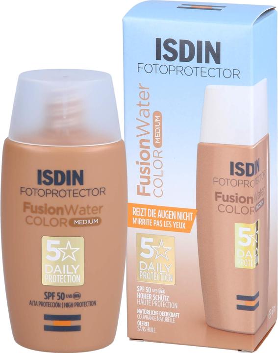 Produktbild Isdin Fotop Fus Wat Col Me, 50 ml CRE (Sonnencreme Gesicht, SPF 50, 50 ml)