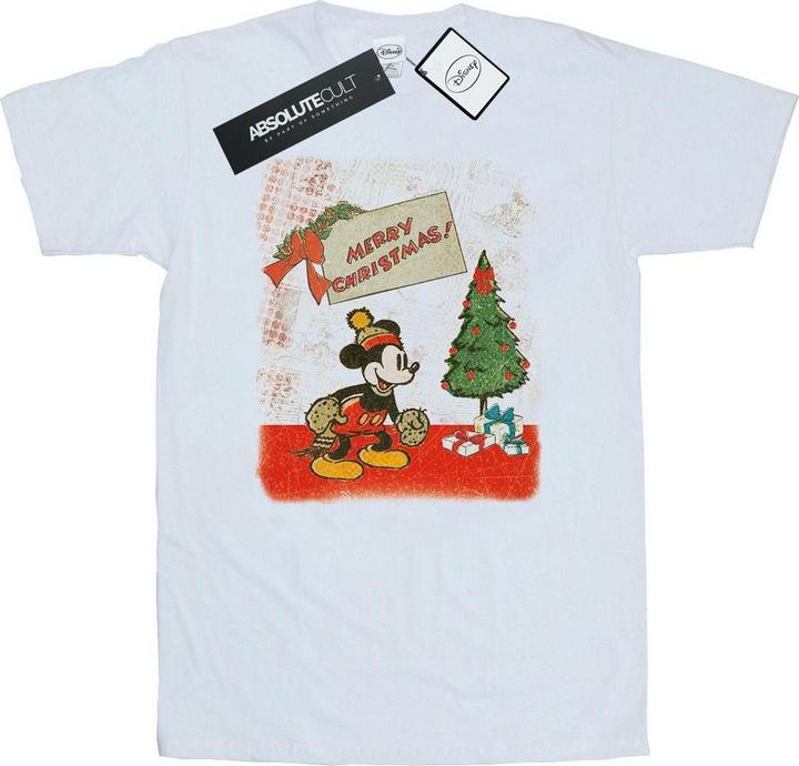 Disney Mickey Mouse Vintage Christmas TShirt (XL)