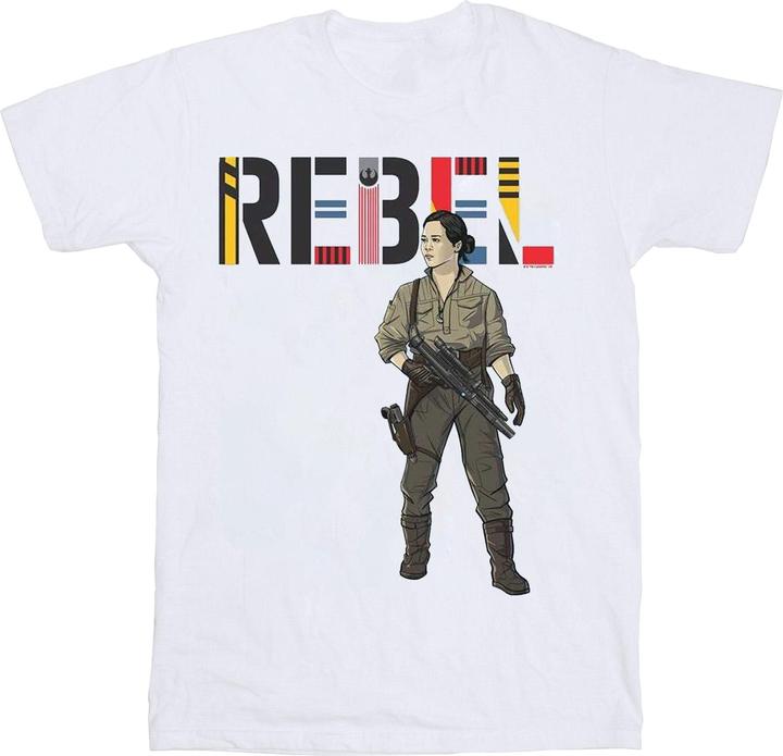Star Wars The Rise Of Skywalker Rebel Rose TShirt (L)