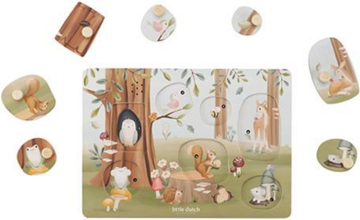 Little Dutch Sound Greif-Puzzle Forest Friends