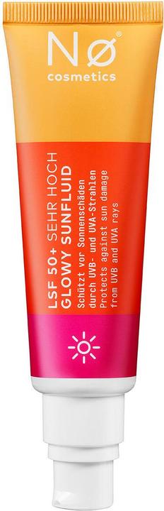 Image du produit Nø Cosmetics Glowy Sunfluid (Lotion solaire, SPF 50+, 50 ml)