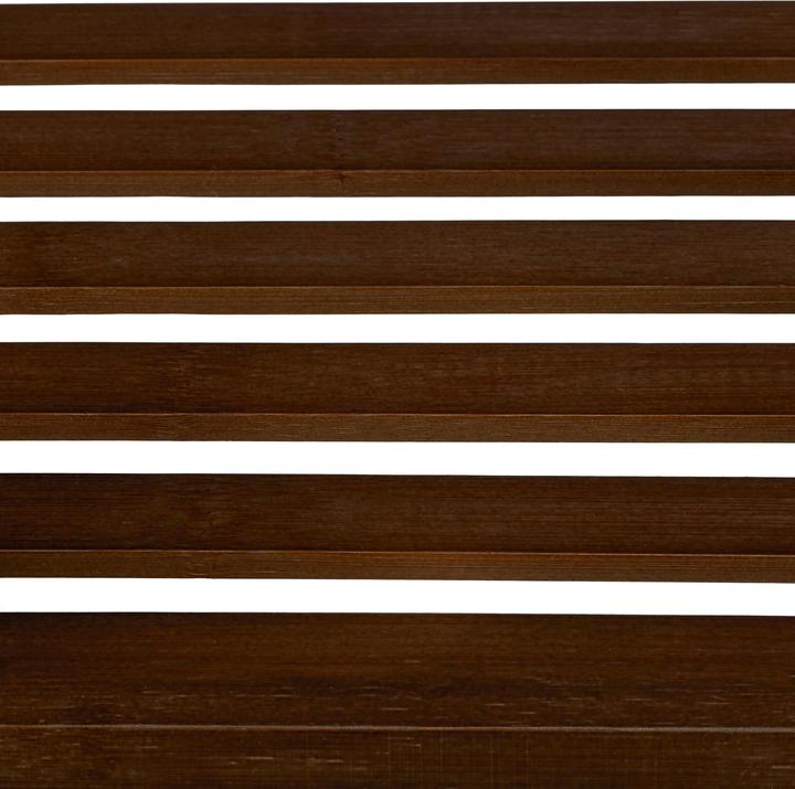 Actual product image Relaxdays Bamboo bathroom shelf (34.5 x 33 x 110 cm)