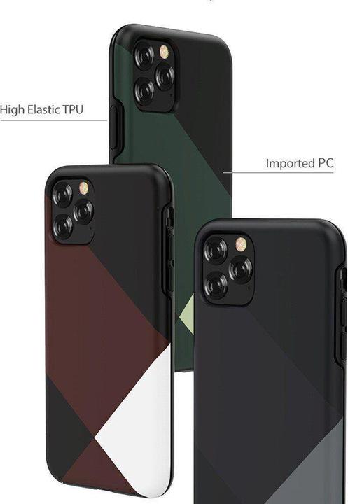 Produktbild Devia Simple style grid case iPhone 11 Pro red (Apple iPhone 11 Pro)