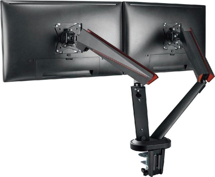 Image du produit Deltaco Gaming Bras pour double écran Pro Gaming (Tables, 32")