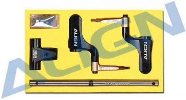 Actual product image Align 450DFC Main Rotor Head Set/Black