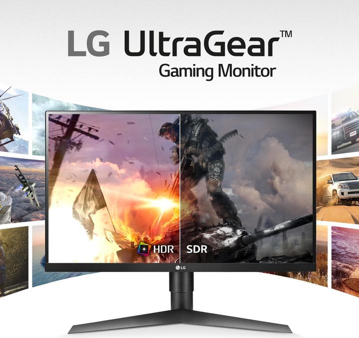 Produktbild LG 27GL650F-B (1920 x 1080 Pixel, 27")